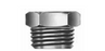 12511  |  1/8" PTF Spec. Extra Short Plug