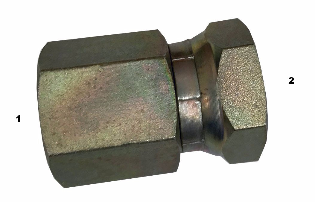 1405  |  Female Pipe to Female Pipe Swivel Adapter