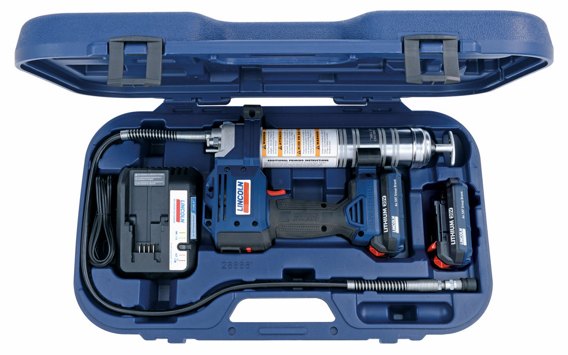 1884  |  PowerLuber 20 V Li Ion Battery-Operated Grease Gun