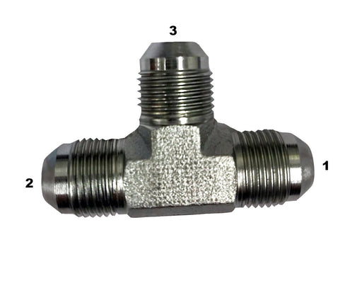 2603  |  Male JIC to Male JIC Union Tee Adapter