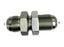 2700-LN  |  Male JIC to Male JIC Bulkhead Union with Locknut Adapter