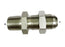 2706-LN  |  Male JIC to Male Pipe Bulkhead Adapter with Locknut