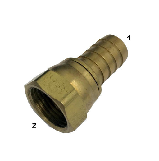 4255  |  Hose Barb to Female JIC Swivel Adapter