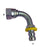 4330  |  Push-On Hose Barb to Female JIC Swivel 90 Degree Bent Tube Adapter