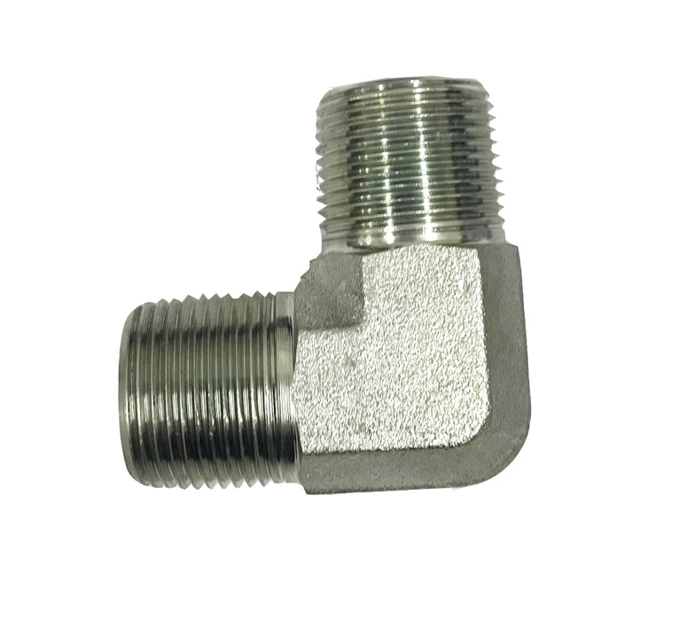 5500  |  Male Pipe to Male Pipe 90 Degree Elbow Adapter