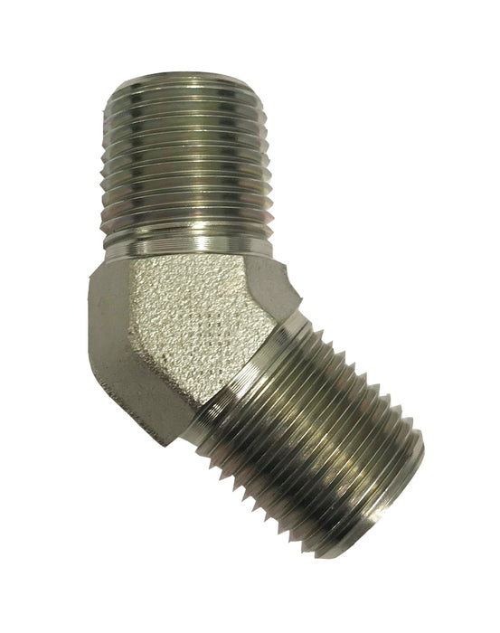 5501  |  Male Pipe to Male Pipe 45 Degree Elbow