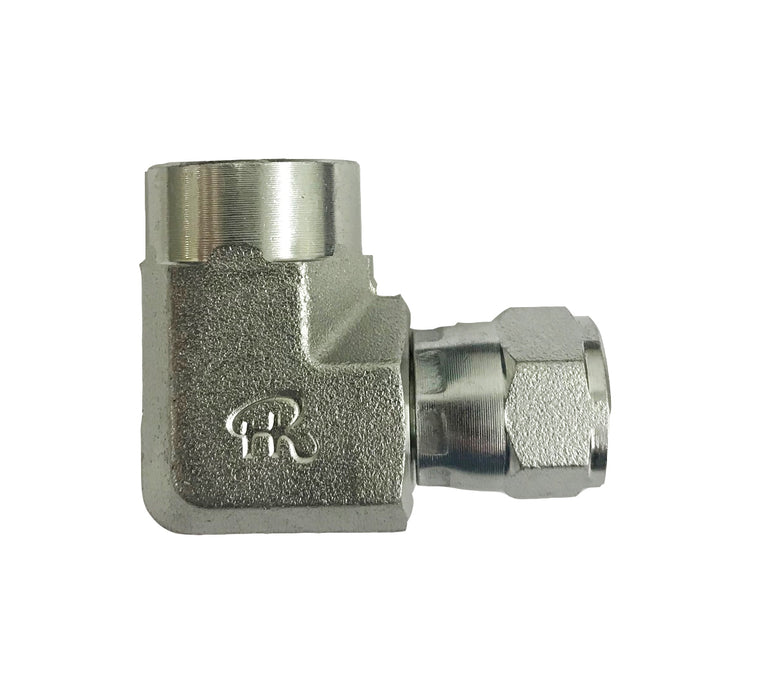 6503  |  Female JIC Swivel to Female Pipe 90 Degree Adapter