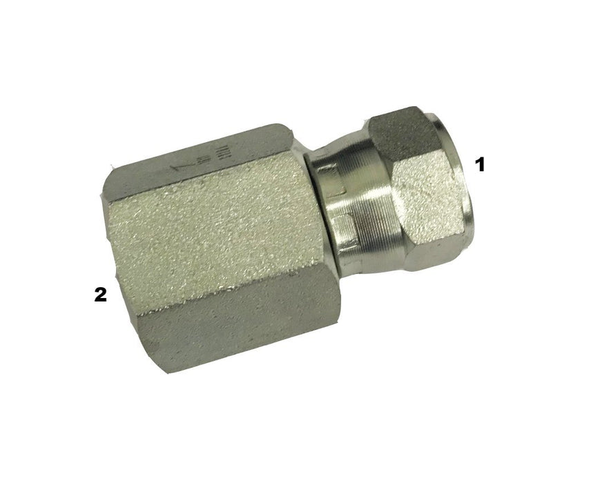 6506  |  Female JIC Swivel to Female Pipe Adapter