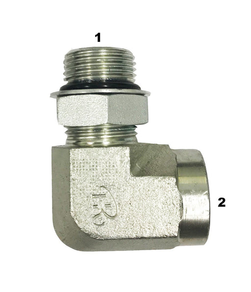 6805  |  Male O-Ring to Female Pipe 90 Degree Elbow