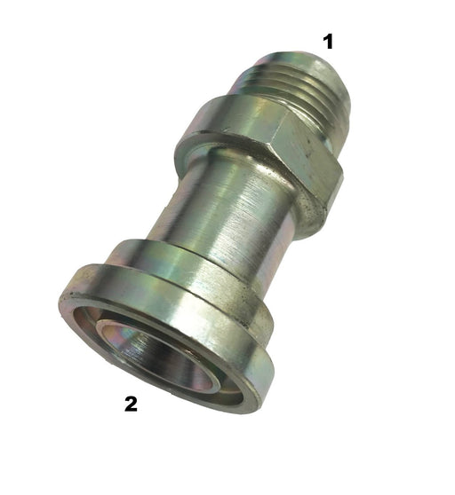 6840  |  Male JIC to Code 61 Flange