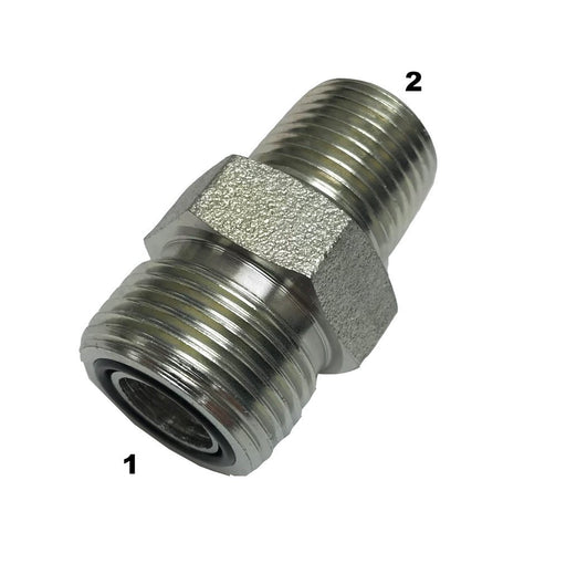 FF2404  |  Male O-Ring Face Seal to Male Pipe