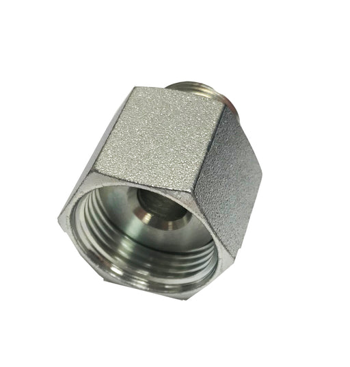 FF2406  |  Female O-Ring Face Seal Swivel to Male O-Ring Face Seal Reducer