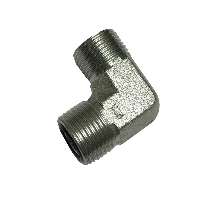 FF2500  |  Male O-Ring Face Seal to Male O-Ring Face Seal Union 90 Degree Elbow